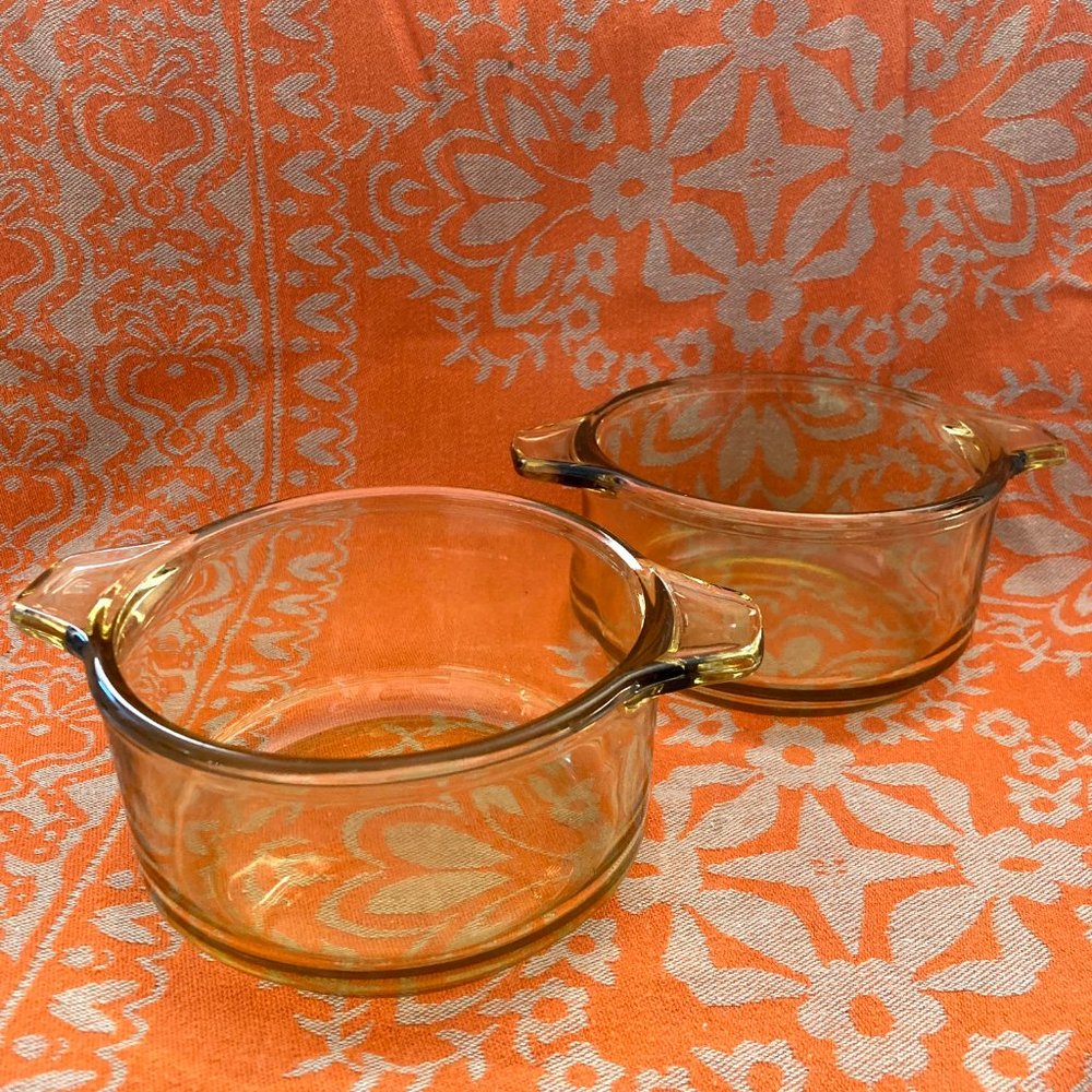 PYR-O-REY DYNAWARE  — Set of Two Casserole Dishes